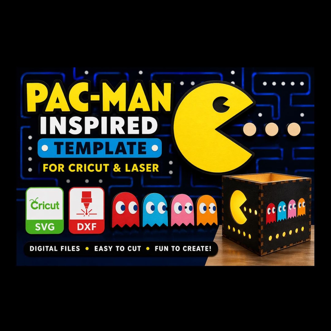 Retro Arcade SVG Bundle, Game Inspired Cut File - Etsy