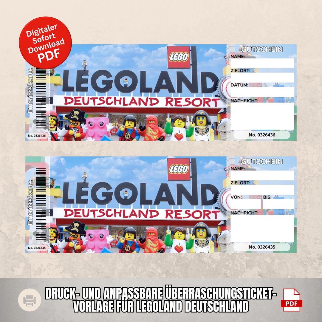 Legoland Deutschland Legoland Discount Vouchers X DISCOUNTED