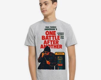 P.T.アンダーソン作「One Battle After Another」Tシャツ（メンズ