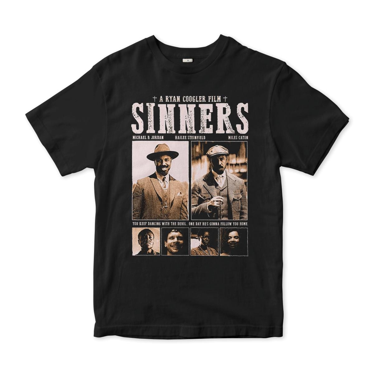 Sinners by Ryan Coogler T-Shirt, Men's and Women's Sizes (SNN-118901)