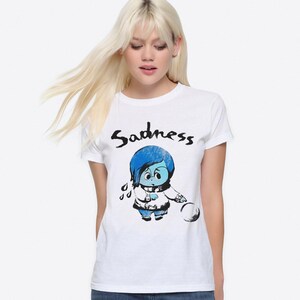 Inside Out Sadness T-Shirt, Men&#39;s Women&#39;s Kids Sizes (NSD-081521)