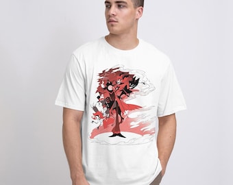 Hazbin Hotel Alastor T-Shirt, Men's and Women's Sizes (HEL-665514)