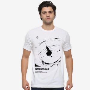 インターステラーTシャツ、ノーラン映画にインスパイアされた宇宙映画