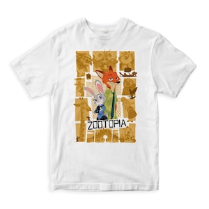 Zootropolis T-shirt Judy e Nick, taglie uomo e donna (MUL-598520)