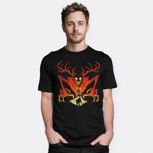 Hazbin Hotel Alastor Demon T-shirt, heren- en damesmaten (HEL-455518)