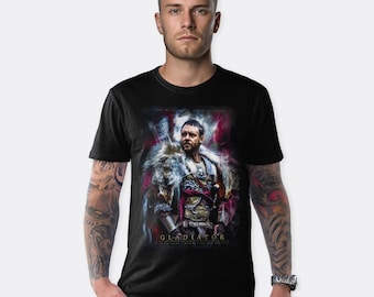 Camiseta Gladiator de Russell Crowe, tallas para hombre y mujer (GLD-72967)