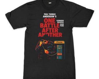P.T.アンダーソン作「One Battle After Another」Tシャツ（メンズ
