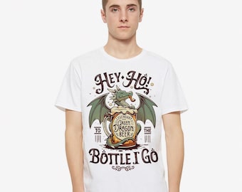 Green Dragon Beer T-Shirt, J. R. R. Tolkien Shirt, Men's and Women's Sizes (LOR-771101)