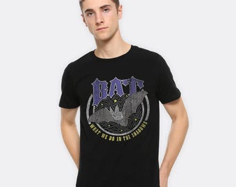 What We Do in the Shadows Bat T-Shirt, Men's and Women's Sizes (WWD-065112)