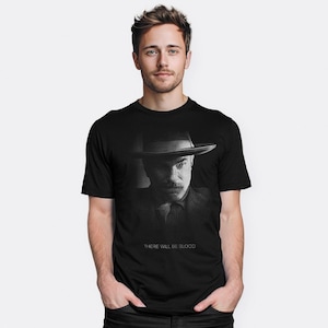 There Will Be Blood Daniel Day-Lewis T-Shirt, Men&#39;s and Women&#39;s Sizes (TWB-97512)