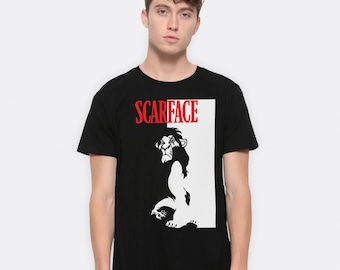 Scarface The Lion King Scar T-Shirt, Men's and Women's Sizes (LIO-851110)