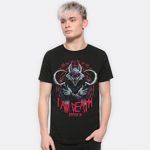 Puss in Boots T-shirt The Last Wish I am Death Wolf, heren- en damesmaten (MUL-223385)