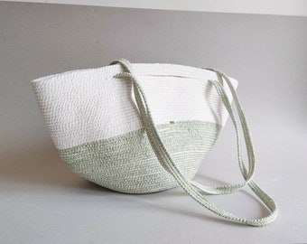 Beach or Market bag - Versatile & Perfect for Beach and Summer strolls, adjustable straps, handmade Mediterranean style. 6 colors available
