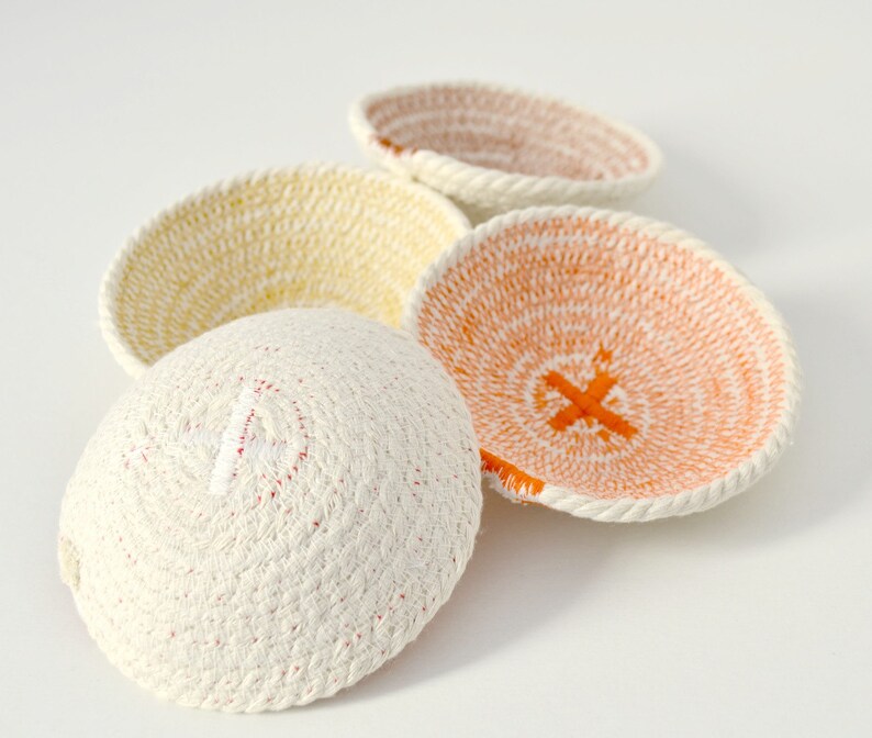 New home gift mini rope bowls image 5