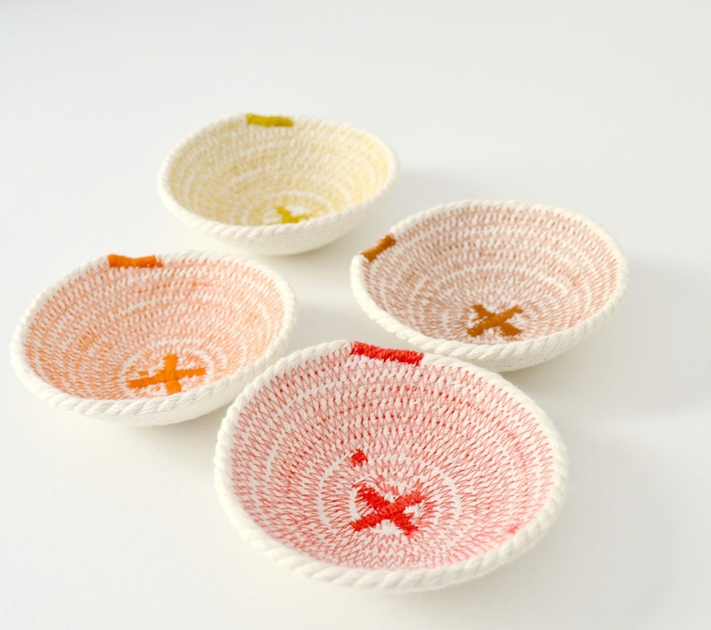 New home gift mini rope bowls image 2