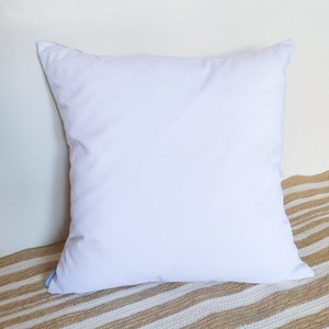 Black and white pillow cover made of linen and white details from the Mikado series image 9