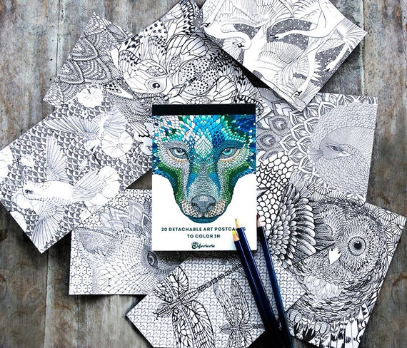Download Adult Coloring Book Adult Coloring Pages Mandala Coloring Etsy