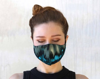 Face Mask With Nose Wire, Reusable Face Mask, Washable Face Mask, Cotton Face Mask, Designer Face Mask, Adjustable Face Mask, Adult Mask