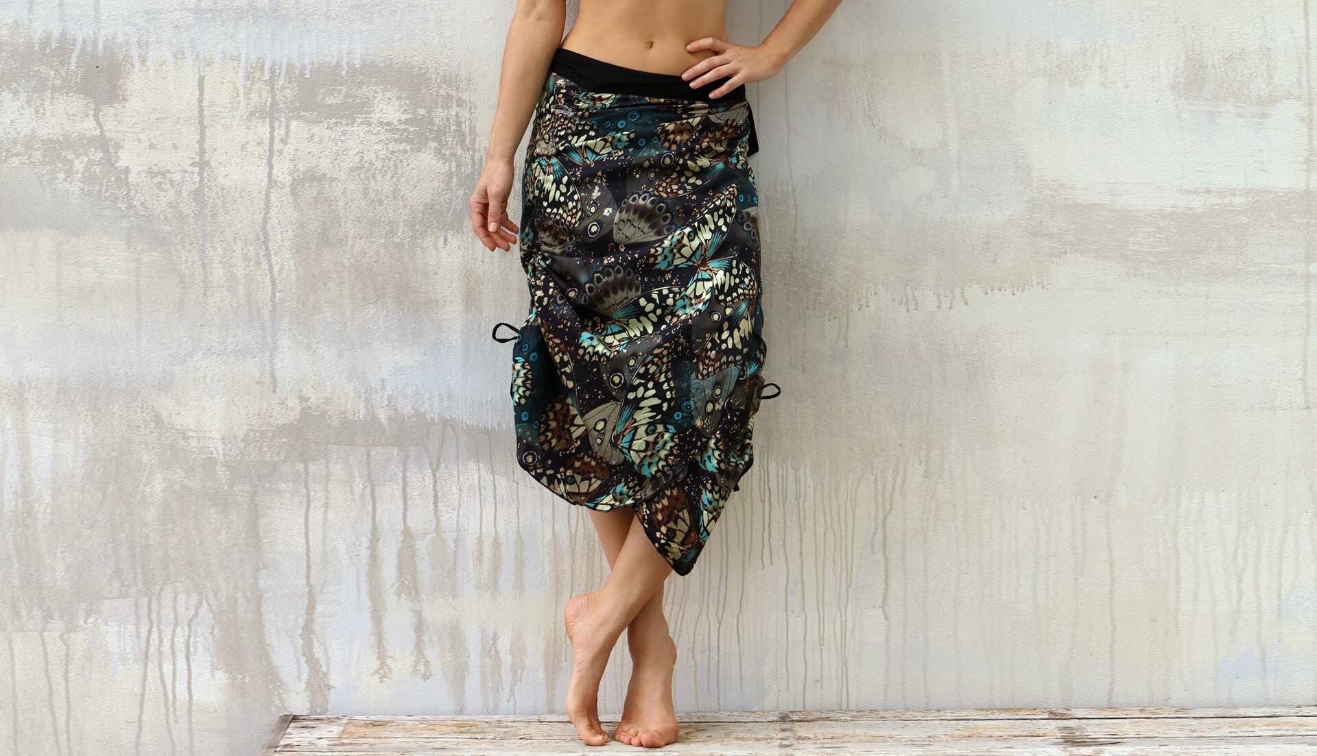 butterfly skirt plus size