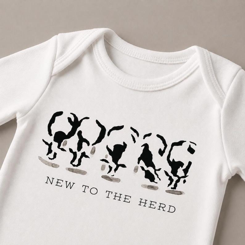 Baby Shower Gift Set Farm Animal Nursery Gift Box New Baby Cow Print Outfit Bundle Newborn Gift Set Farm Theme Book Set Personalized Gift image 7