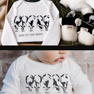 Baby Shower Gift Set Farm Animal Nursery Gift Box New Baby Cow Print Outfit Bundle Newborn Gift Set Farm Theme Book Set Personalized Gift image 13