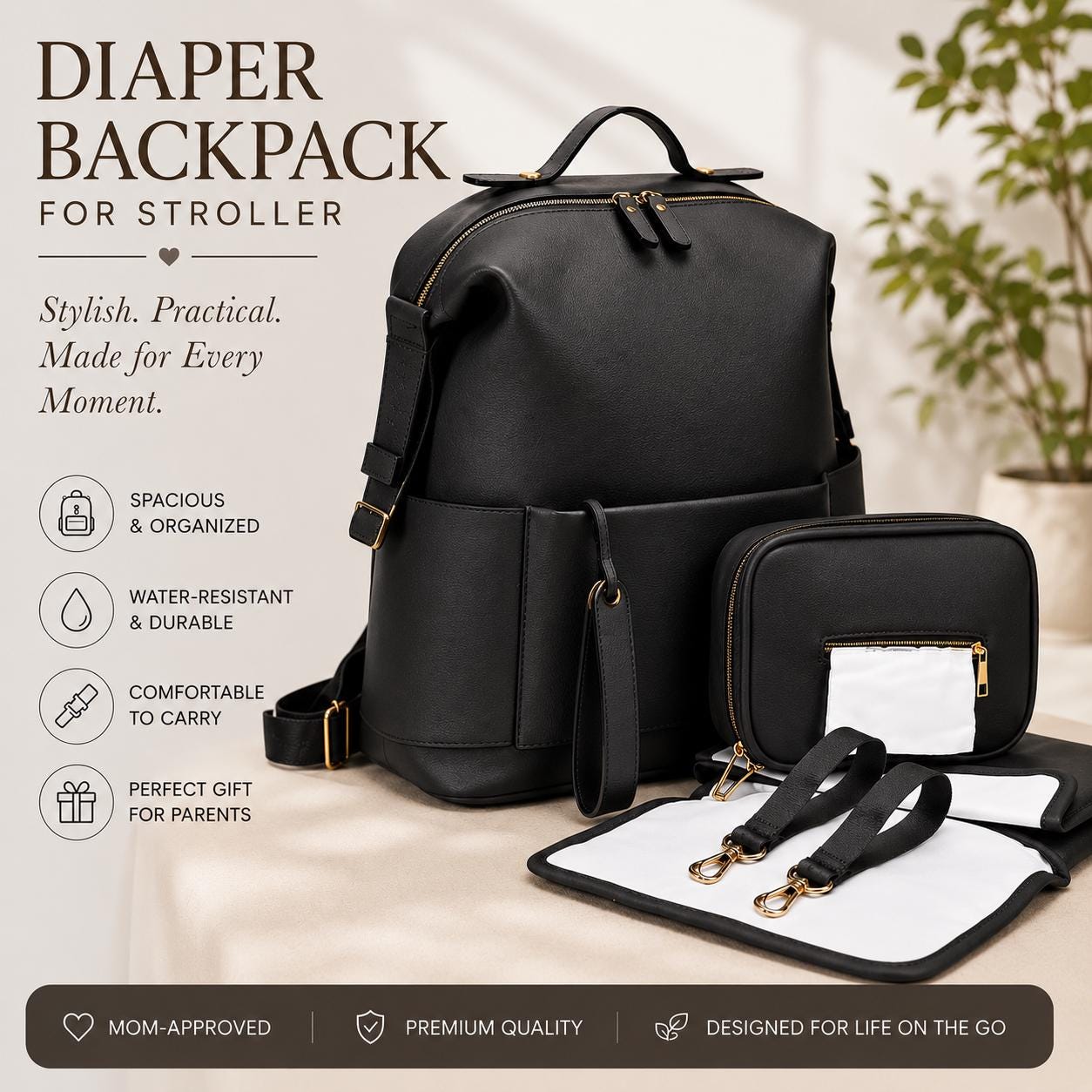 Modern Diaper Bag Backpack Baby Shower Gift New Mom Backpack With Bottle Holder Changing Pad Travel Organizer Stylish Urban Essential Bag - Etsy Modern Diaper Bag Backpack Baby Shower Gift New Mom Backpack With Bottle Holder Changing Pad Travel Organizer Stylish Urban Essential Bag - Etsy