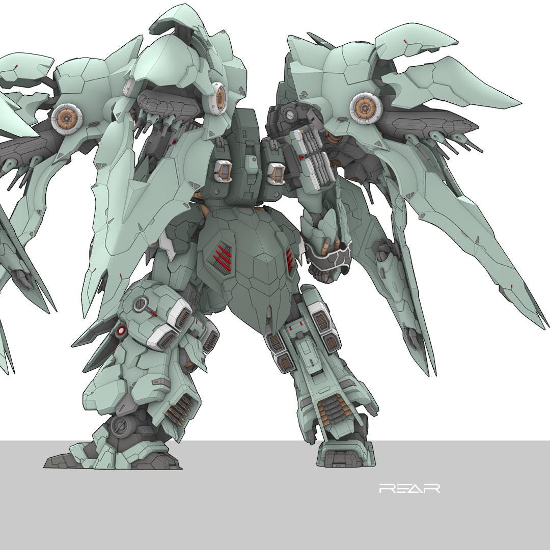 NZ-666 Kshatriya STL Figure | N.T.S Scale | Season 1 - UG01 | 3D Print ...