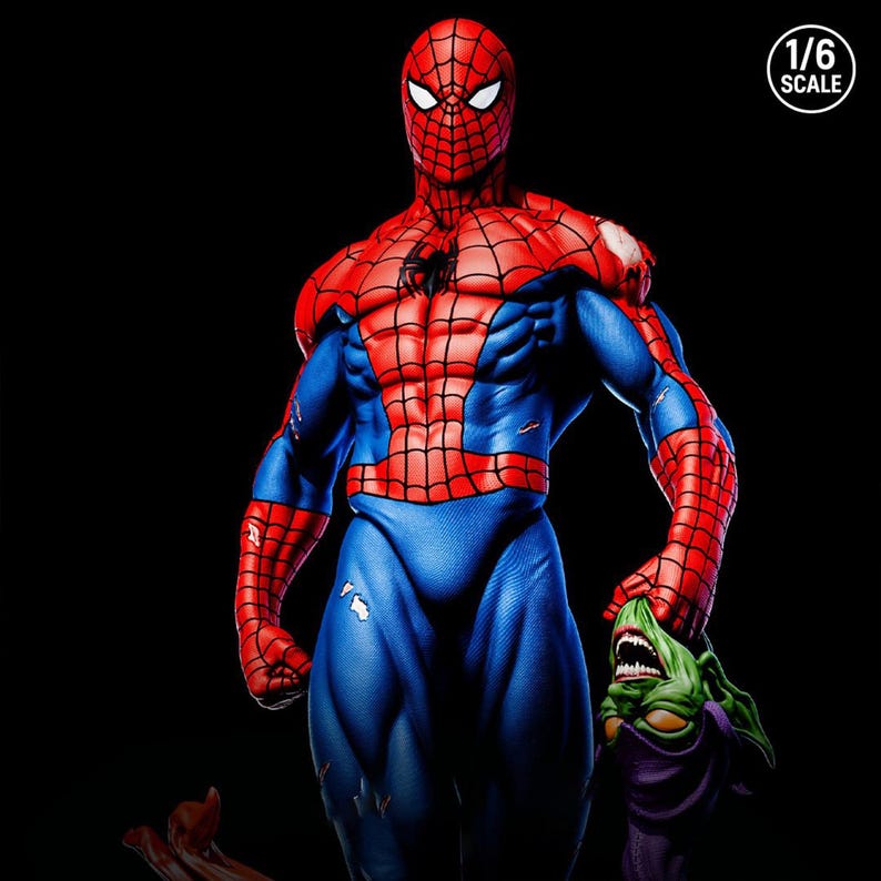 Spider-man Marvel Classic Suit STL File | Superhero 3D Print Model - Etsy
