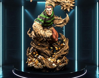 Sandman Fanart STL Statue | 1/6 Scale | 3D STL Print File Model Download