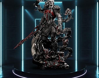 Knull ファンアート STL スタチュー | 1/6 スケール | 3D STL プリントファイル モデルのダウンロード