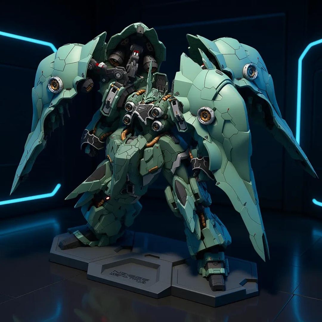 NZ-666 Kshatriya STL Figure | N.T.S Scale | Season 1 - UG01 | 3D Print ...