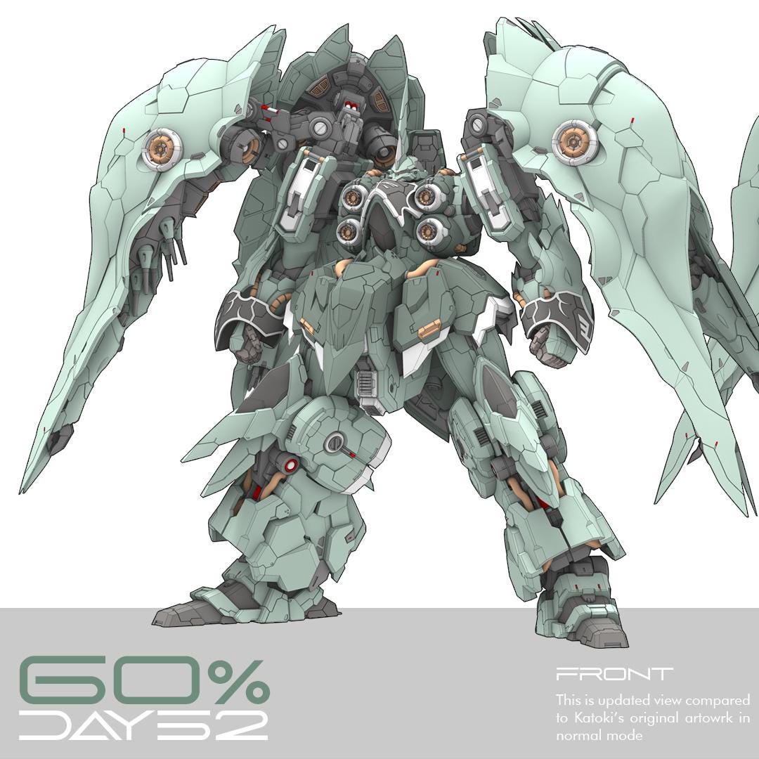 NZ-666 Kshatriya STL Figure | N.T.S Scale | Season 1 - UG01 | 3D Print ...