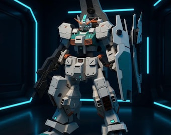 Hazelle TR-1 STL lichaamsdeel | Modulaire pantsermecha | Schaalmodel 1/100
