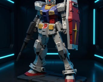 RX-78-2 STL フルボディフィギュア | クラシックバトルメカ | 1/100スケールモデル