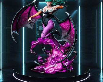 Epic Succubus Heroine STL Statue | 1/6 Scale Supported + Unsupported File