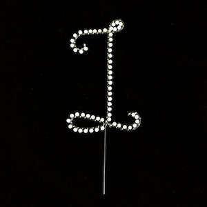 1st Birthday Cake Topper - Number 1 Cake Topper- Pearl One