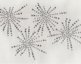 iron on rhinestone transfer -- fireworks