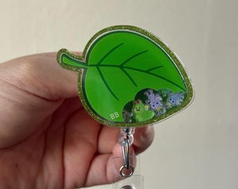 Whimsical Bug ID Holder | Insect Shaker | Retractable Medical Accessory