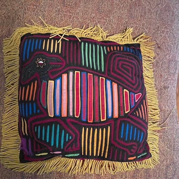 Decorative Multi Mola Pillow