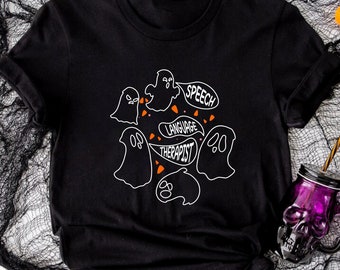 Speech Language Pathologist Halloween Shirt, Speech Therapy Shirt, Speech Shirts, Halloween Gift, Speech Therapy, SLP Shirts, SLP Gifts