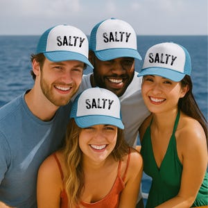 Salty Beach Trucker Hat - Etsy display picture 1
