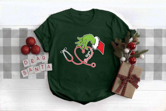 Nurse grinch shirt clearance