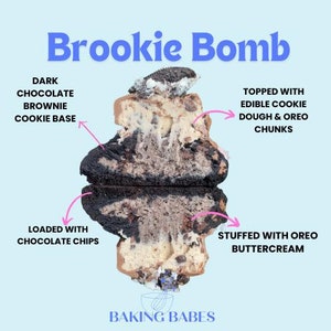 Gourmet Brookie Stuffed with Cookie Dough Recipe