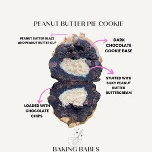 Gourmet Stuffed Peanut Butter Pie Cookie Recipe