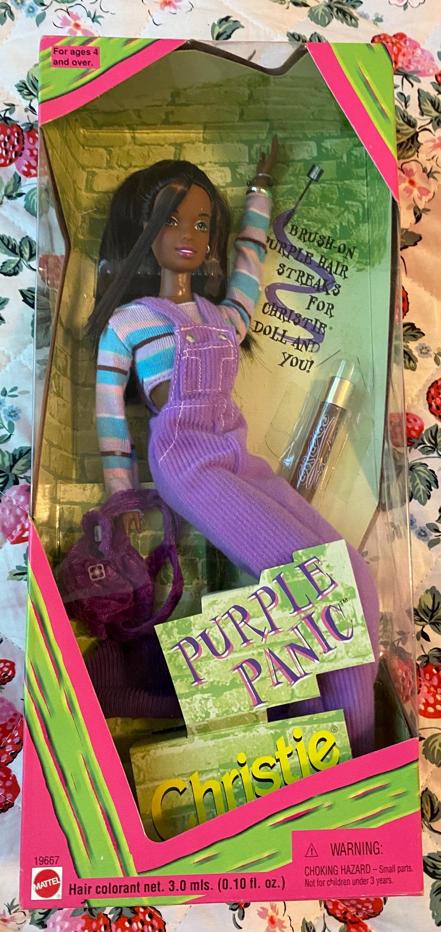 1997 Purple Panic Christie Barbie Doll - No. 19667 - Etsy