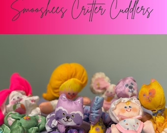 Vintage Fisher Price Smooshees ~ You Choose Your Own Toy 80's - Etsy