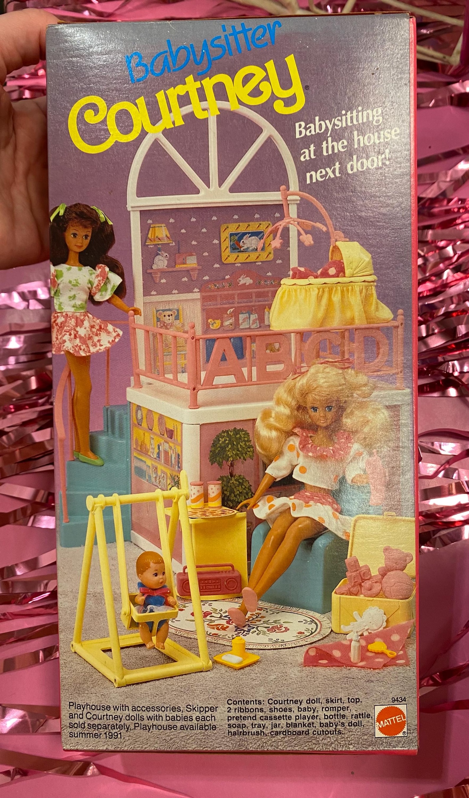 Pet Pals Courtney Barbie Doll New In Box Mattel 1991