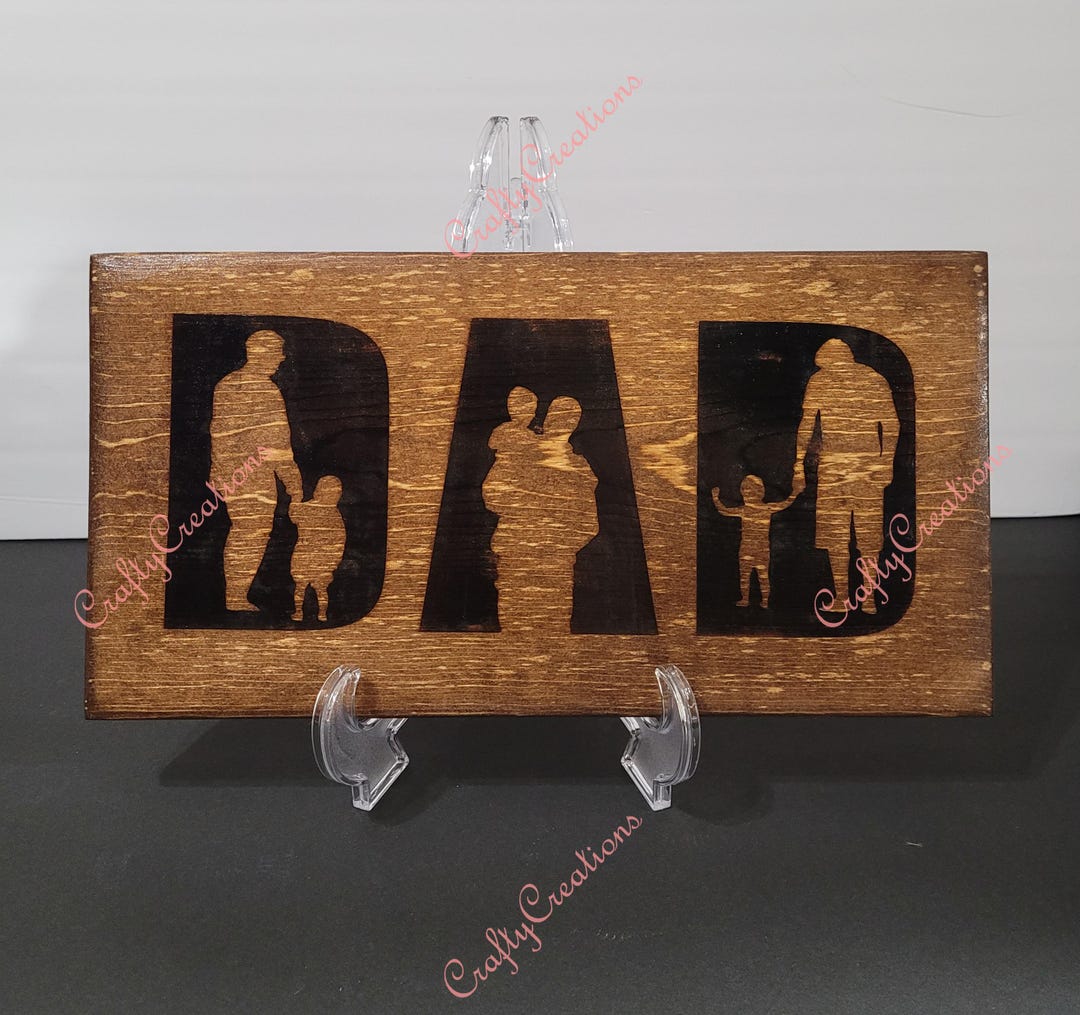 Father Figure Sign Dad, Father's Day Sign - Etsy