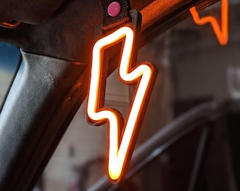 LED-Blitz-Tsurikawa, JDM-Auto-Innenausstattung, RGB-Neon-Dekoration