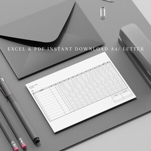 Project Planner Template: Editable Excel, Project Plan Worksheet ...